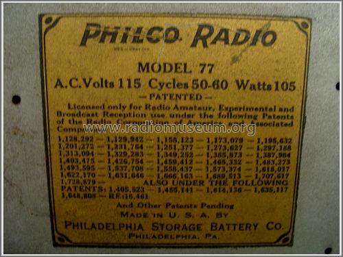 77 Console; Philco, Philadelphia (ID = 104643) Radio