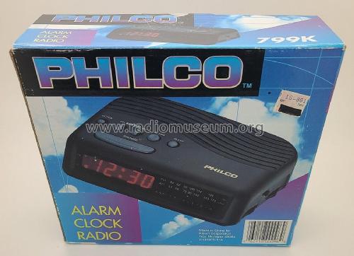 Alarm Clock Radio 799K; Philco, Philadelphia (ID = 2909238) Radio