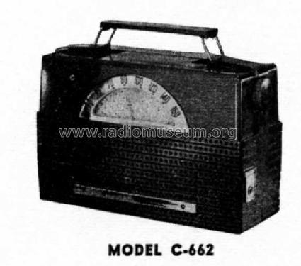 C-662 ; Philco, Philadelphia (ID = 120979) Radio