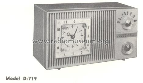 D-719 ; Philco, Philadelphia (ID = 182129) Radio