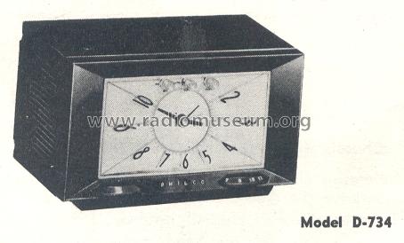 D-734 ; Philco, Philadelphia (ID = 183389) Radio