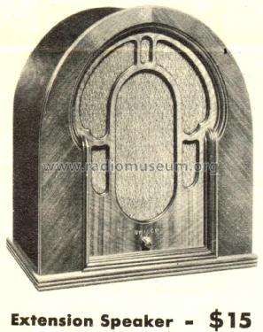 Extension Speaker ; Philco, Philadelphia (ID = 1516485) Speaker-P