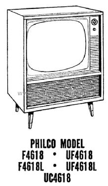 F4618 Ch= 8L41; Philco, Philadelphia (ID = 1151569) Television