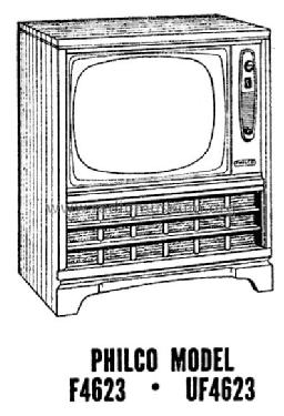 F4623 Ch= 8L71; Philco, Philadelphia (ID = 1151563) Television