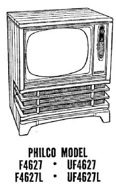 F4627 Ch= 8L73; Philco, Philadelphia (ID = 1151555) Television