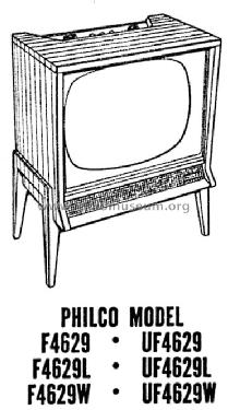 F4629L Seventeener II Ch= 8L35; Philco, Philadelphia (ID = 1151546) Television