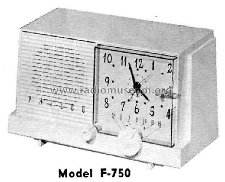 F-750 ; Philco, Philadelphia (ID = 1168428) Radio