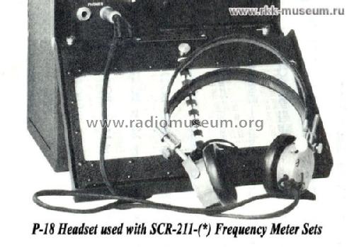 SCR-211-AG Frequency Meter Set ; Philco, Philadelphia (ID = 723191) Equipment