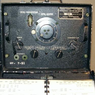 SCR-211-N Frequency Meter Set ; Philco, Philadelphia (ID = 540841) Equipment