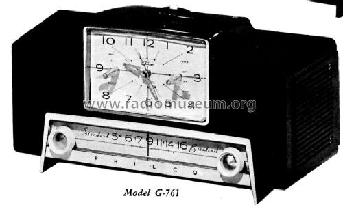 G-761 ; Philco, Philadelphia (ID = 1169460) Radio