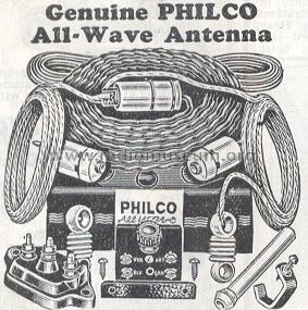 Genuine Philco All-Wave Antenna ; Philco, Philadelphia (ID = 208232) Antenna