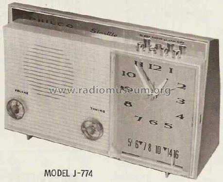 J-774 Code 124; Philco, Philadelphia (ID = 494714) Radio