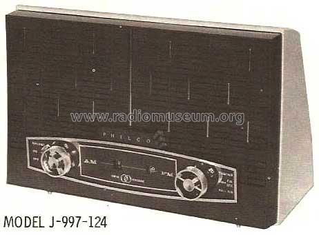 J-997-124 ; Philco, Philadelphia (ID = 494736) Radio