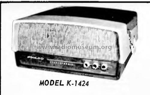 K-1424 ; Philco, Philadelphia (ID = 161167) R-Player