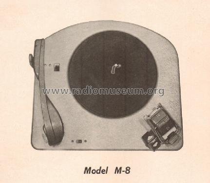 M-8 Automatic Record Changer; Philco, Philadelphia (ID = 1019910) R-Player