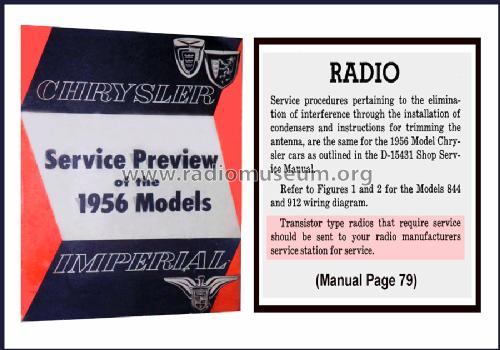 Mopar 914-HR Ch= C-5690HR; Philco, Philadelphia (ID = 1315407) Car Radio