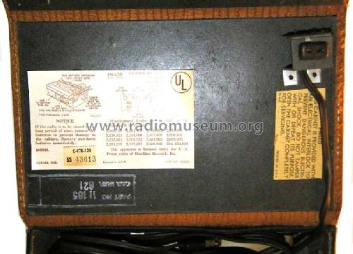 E-676 'Mustang' Code 124; Philco, Philadelphia (ID = 790618) Radio