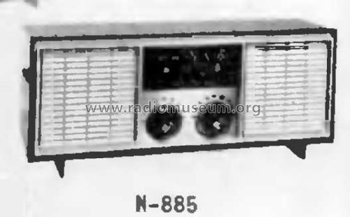 Twin Speaker N-885; Philco, Philadelphia (ID = 191563) Radio