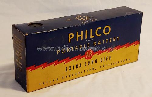 Portable 'AB' Battery P-274; Philco, Philadelphia (ID = 2308871) Strom-V