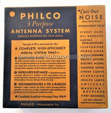 3 Purpose Antenna System ; Philco, Philadelphia (ID = 2725924) Antena