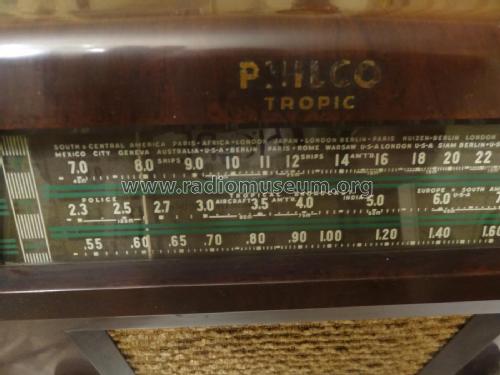 Philco Tropic 41-712 EZ CODE 121; Philco, Philadelphia (ID = 2058997) Radio