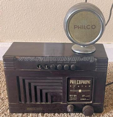 Philcophone Remote Station 909; Philco, Philadelphia (ID = 2922825) Speaker-P