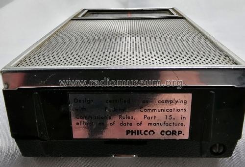 PT804BKG ; Philco, Philadelphia (ID = 2896078) Radio