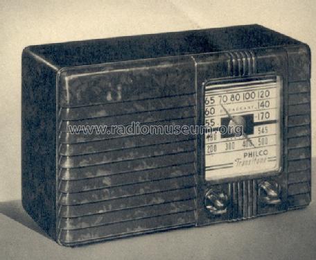 42-PT-25 ; Philco, Philadelphia (ID = 195468) Radio