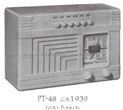 PT-46 Transitone; Philco, Philadelphia (ID = 1523294) Radio