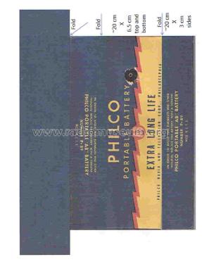 PT-89 Transitone; Philco, Philadelphia (ID = 1724369) Radio
