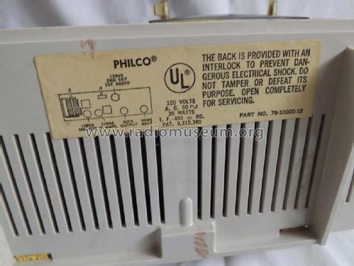 Q-702 ; Philco, Philadelphia (ID = 1797035) Radio