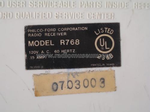 R768 ; Philco, Philadelphia (ID = 1010394) Radio