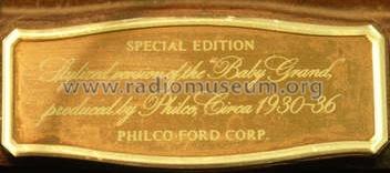 R91 'Baby Grand' Special Edition ; Philco, Philadelphia (ID = 146281) Radio