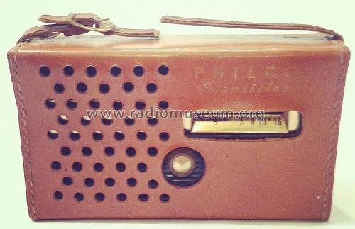 Reflex Transistor T-52 Code 124; Philco, Philadelphia (ID = 1197626) Radio