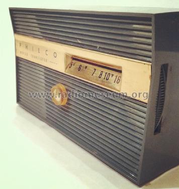 Reflex Transistor T-52 Code 124; Philco, Philadelphia (ID = 1197627) Radio
