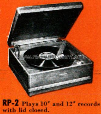 RP-2 Wireless Record Player; Philco, Philadelphia (ID = 1374459) Enrég.-R