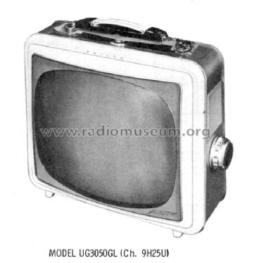 Seventeener III UG3050GL Ch= 9H25U; Philco, Philadelphia (ID = 873703) Television