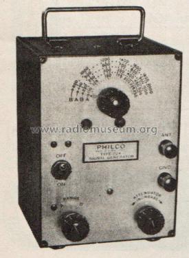 Signal Generator 024; Philco, Philadelphia (ID = 2052141) Equipment