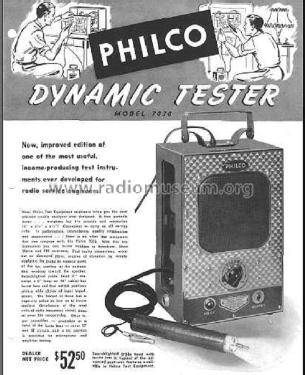 Signal Tracer 7030 ; Philco, Philadelphia (ID = 2657996) Equipment