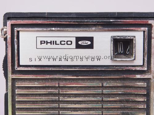 Six Transistor R105BK; Philco, Philadelphia (ID = 2513026) Radio