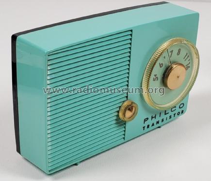 Philco transistor radio, 1958, Philco model T4-124 transist…