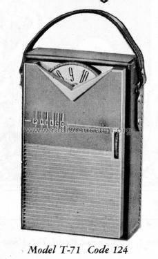 T-71 Code 124; Philco, Philadelphia (ID = 2028110) Radio