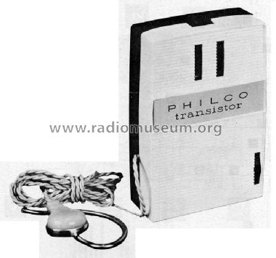 Transistor 'The VeeP' T-3 Code 124; Philco, Philadelphia (ID = 638740) Radio