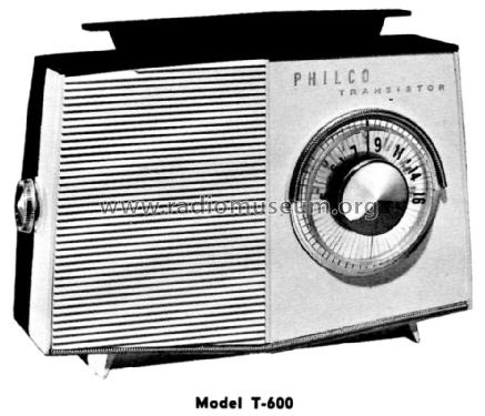 T-600 ; Philco, Philadelphia (ID = 1179080) Radio