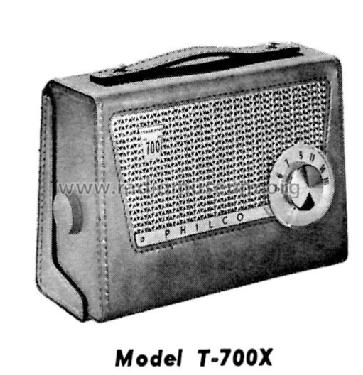 T-700X Code 124; Philco, Philadelphia (ID = 1179869) Radio