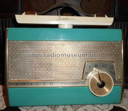 Scantenna T-701 Code 124; Philco, Philadelphia (ID = 1391675) Radio