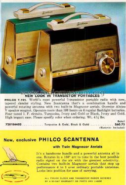 Scantenna T-701 Code 124; Philco, Philadelphia (ID = 1605714) Radio