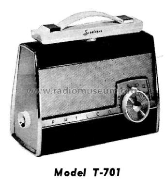 T-701 Code 126; Philco, Philadelphia (ID = 1179879) Radio