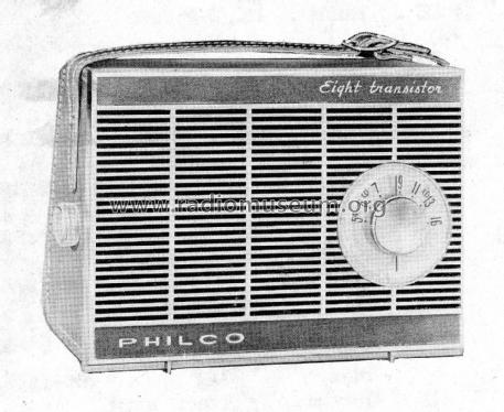 T-803 Code 124; Philco, Philadelphia (ID = 2028355) Radio