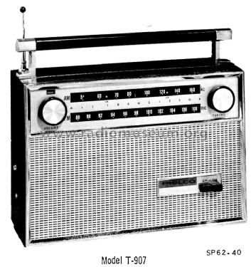 T-907 ; Philco, Philadelphia (ID = 1917902) Radio